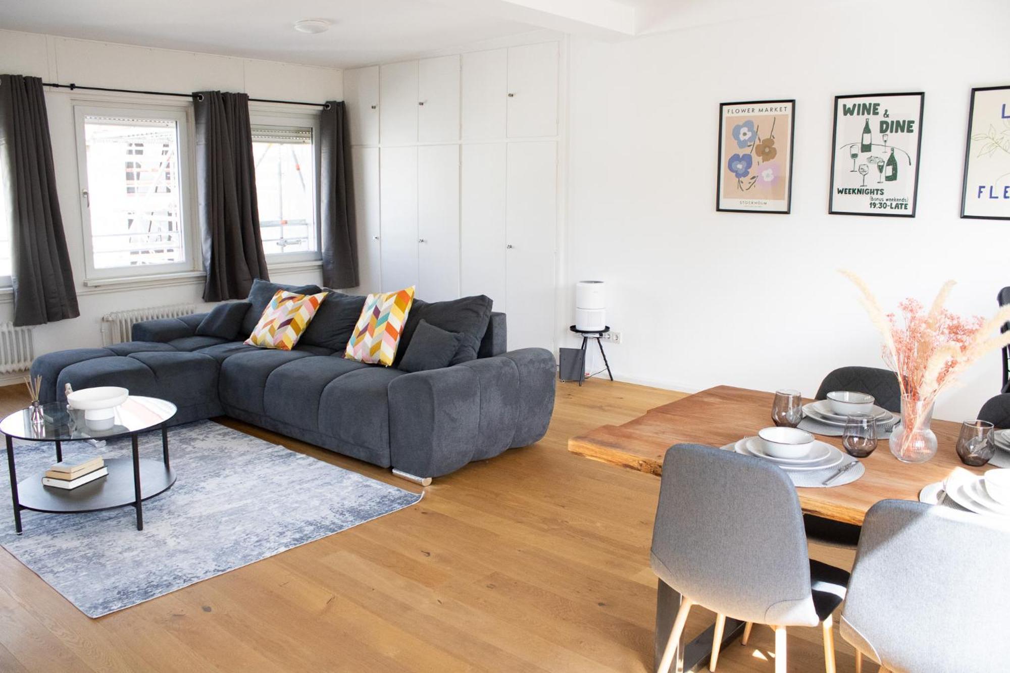 Design-Penthouse In Toplage! 프랑크푸르트 외부 사진