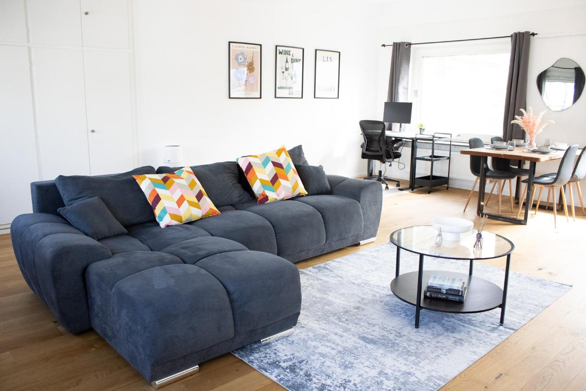 Design-Penthouse In Toplage! 프랑크푸르트 외부 사진