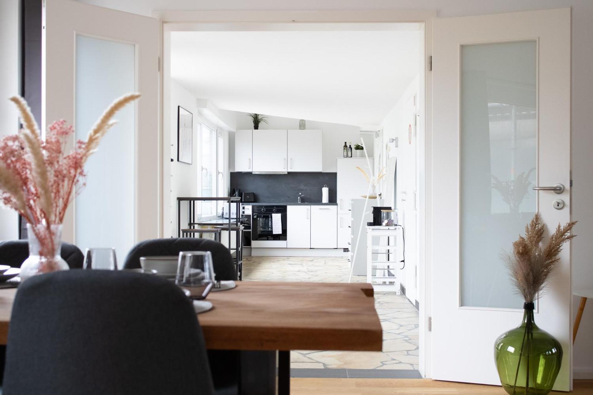 Design-Penthouse In Toplage! 프랑크푸르트 외부 사진