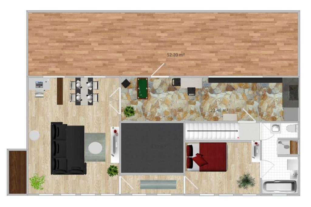 Design-Penthouse In Toplage! 프랑크푸르트 외부 사진